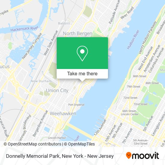 Mapa de Donnelly Memorial Park