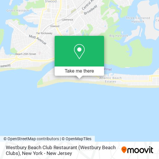 Westbury Beach Club Restaurant (Westbury Beach Clubs) map