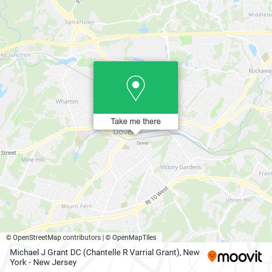 Michael J Grant DC (Chantelle R Varrial Grant) map