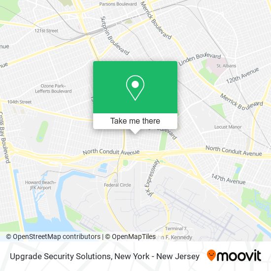 Upgrade Security Solutions map