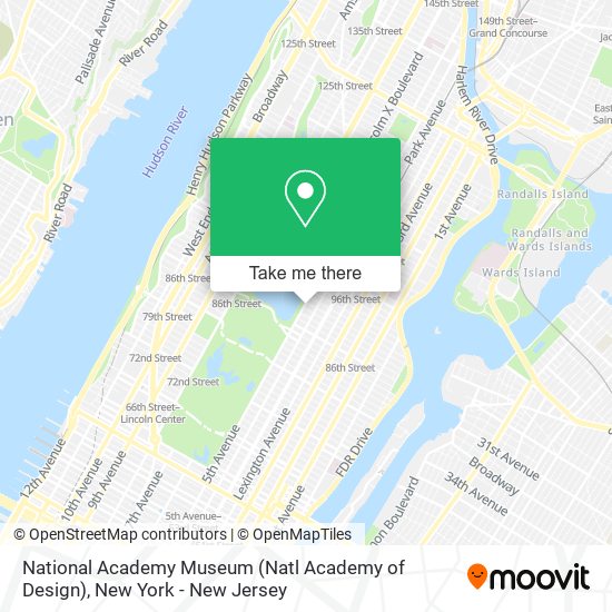 National Academy Museum (Natl Academy of Design) map