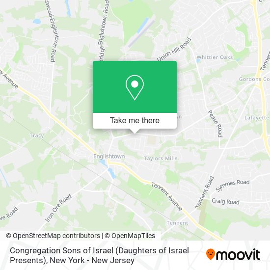 Mapa de Congregation Sons of Israel (Daughters of Israel Presents)