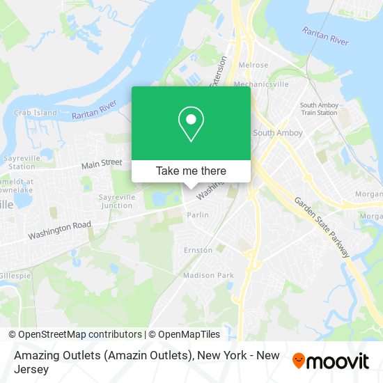 Amazing Outlets (Amazin Outlets) map