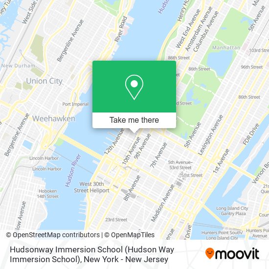 Mapa de Hudsonway Immersion School (Hudson Way Immersion School)