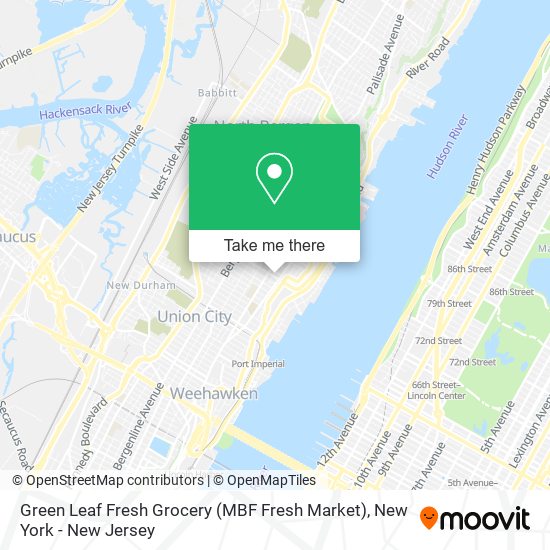 Mapa de Green Leaf Fresh Grocery (MBF Fresh Market)