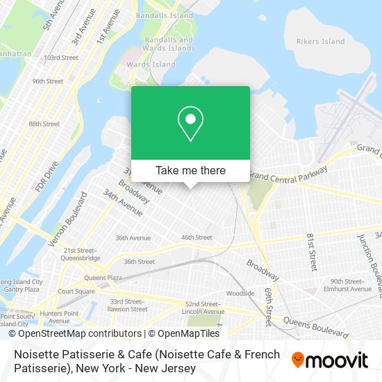 Mapa de Noisette Patisserie & Cafe