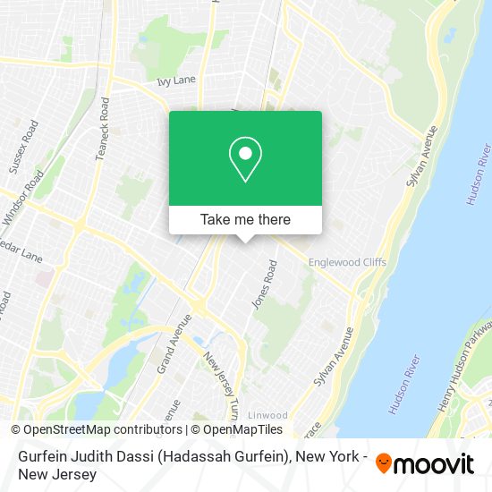 Gurfein Judith Dassi (Hadassah Gurfein) map