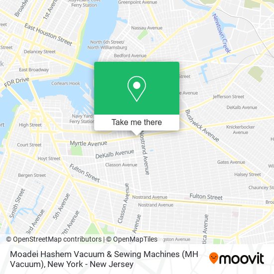 Moadei Hashem Vacuum & Sewing Machines (MH Vacuum) map