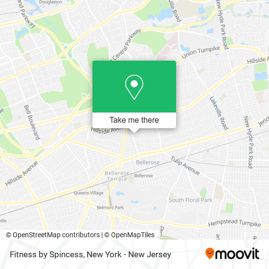 Fitness by Spincess map