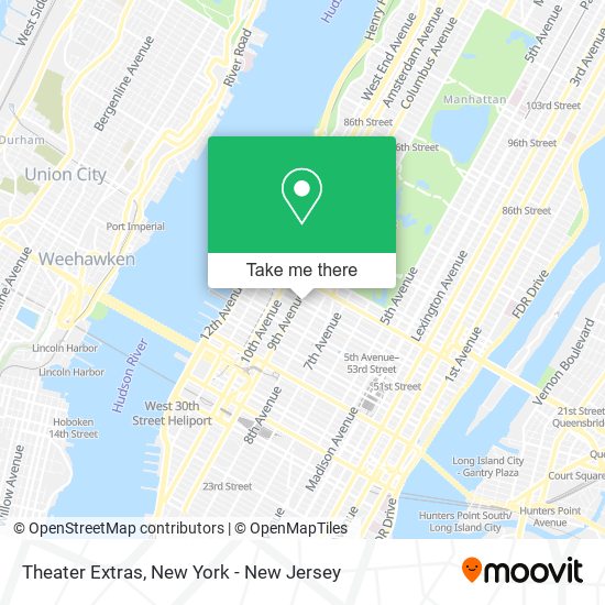 Mapa de Theater Extras
