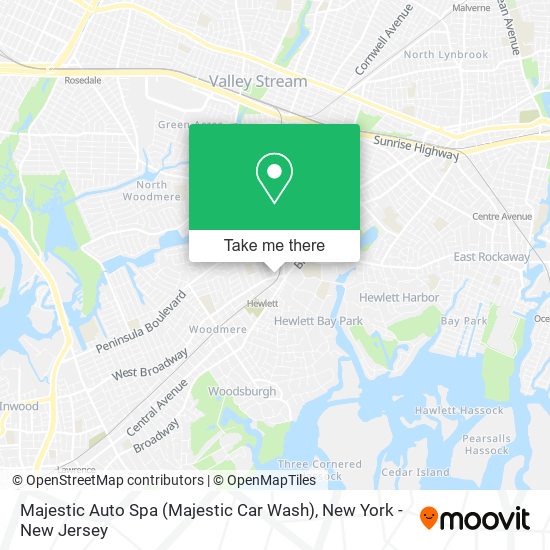 Majestic Auto Spa (Majestic Car Wash) map