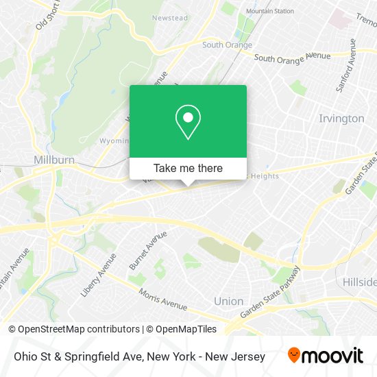 Ohio St & Springfield Ave map