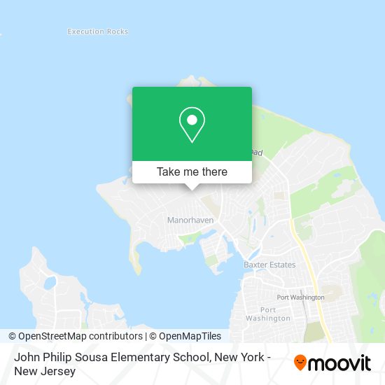 Mapa de John Philip Sousa Elementary School