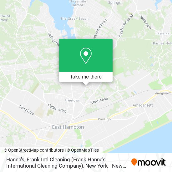 Mapa de Hanna's, Frank Intl Cleaning (Frank Hanna's International Cleaning Company)