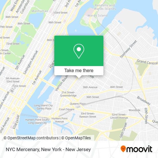 NYC Mercenary map