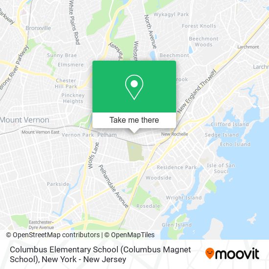 Columbus Elementary School (Columbus Magnet School) map