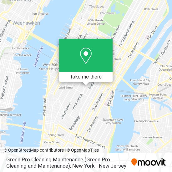 Green Pro Cleaning Maintenance map