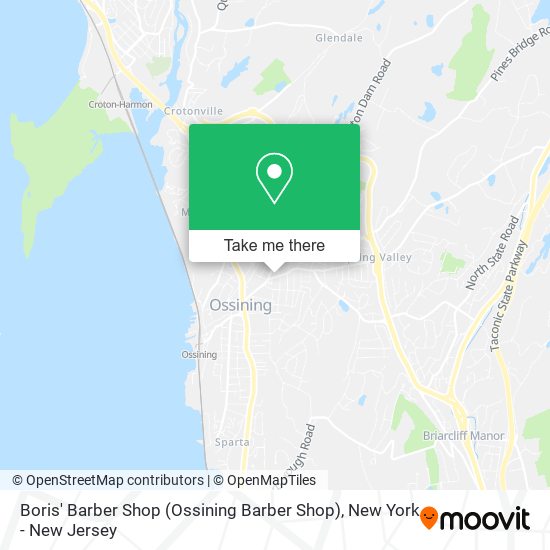 Boris' Barber Shop (Ossining Barber Shop) map