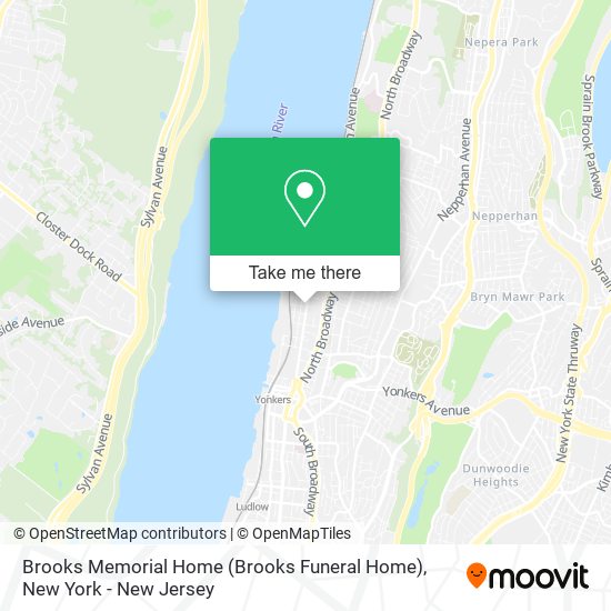 Mapa de Brooks Memorial Home (Brooks Funeral Home)