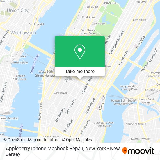 Mapa de Appleberry Iphone Macbook Repair