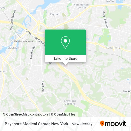 Bayshore Medical Center map