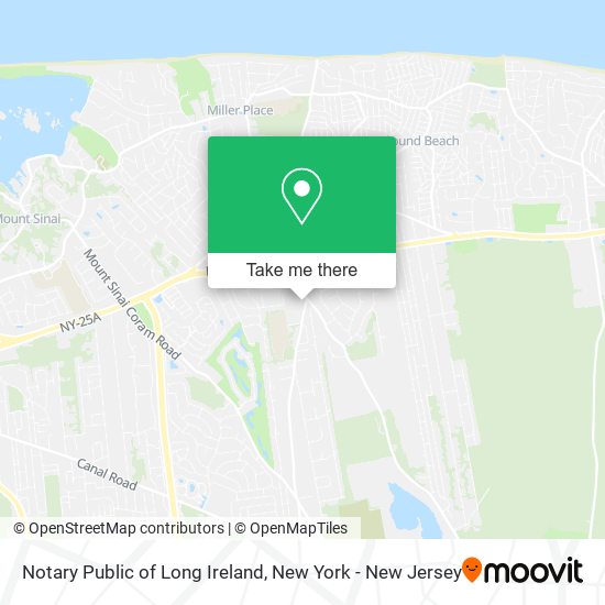 Notary Public of Long Ireland map