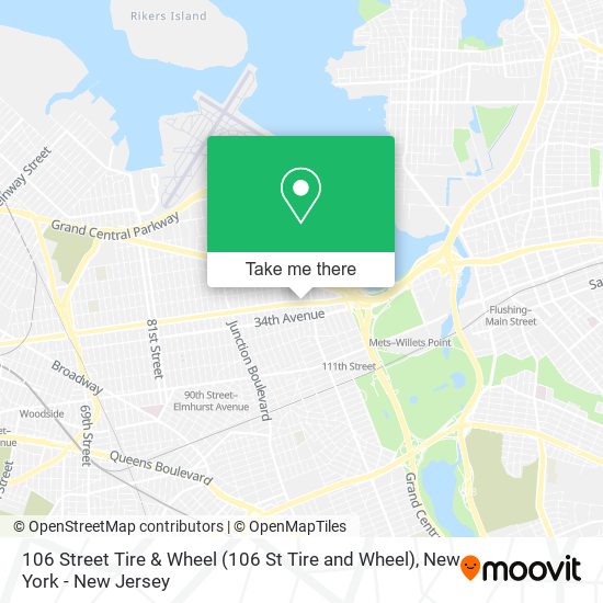 106 Street Tire & Wheel (106 St Tire and Wheel) map