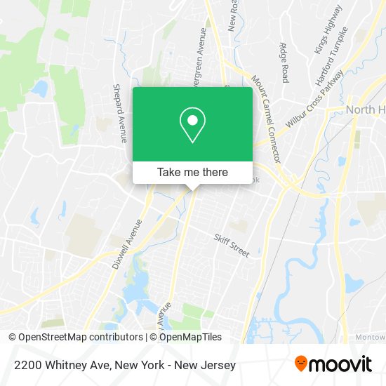Mapa de 2200 Whitney Ave