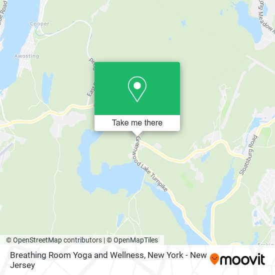 Breathing Room Yoga and Wellness map