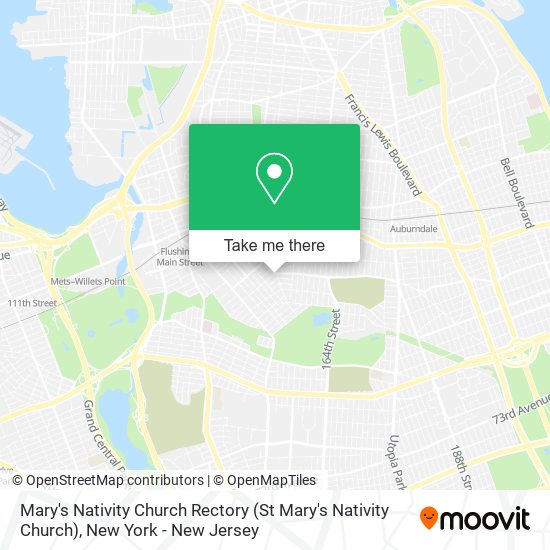 Mapa de Mary's Nativity Church Rectory