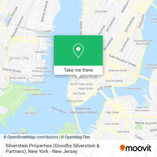 Silverstein Properties (Goodby Silverstein & Partners) map