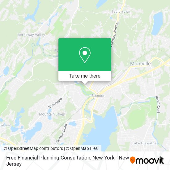 Free Financial Planning Consultation map