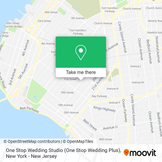 One Stop Wedding Studio map