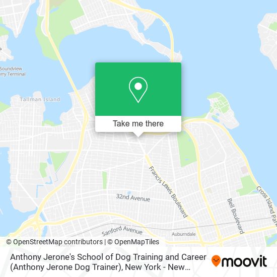 Mapa de Anthony Jerone's School of Dog Training and Career (Anthony Jerone Dog Trainer)