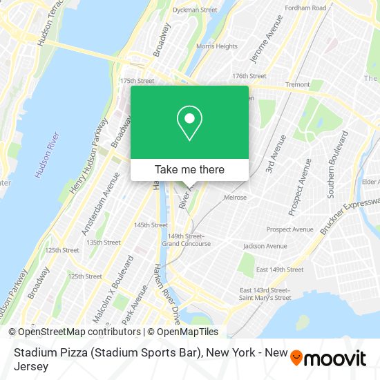 Stadium Pizza (Stadium Sports Bar) map