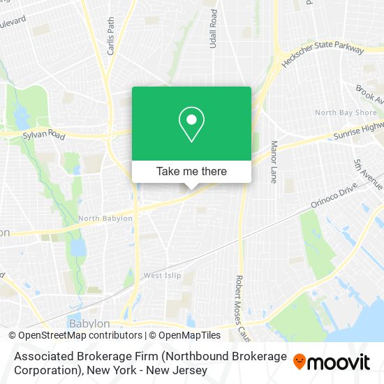 Associated Brokerage Firm (Northbound Brokerage Corporation) map