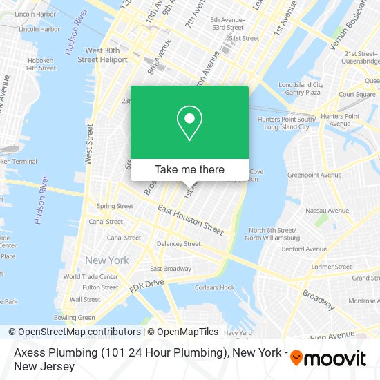 Mapa de Axess Plumbing (101 24 Hour Plumbing)