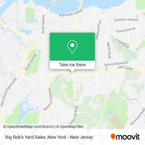 Mapa de Big Rob's Yard Sales