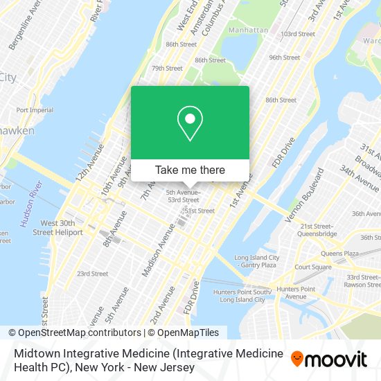 Midtown Integrative Medicine (Integrative Medicine Health PC) map
