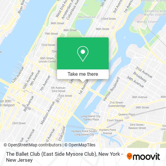 The Ballet Club (East Side Mysore Club) map