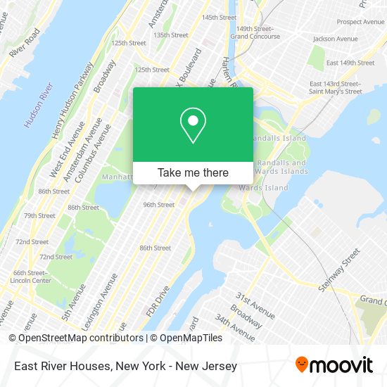 East River Houses map