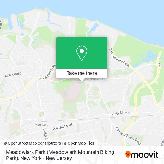 Mapa de Meadowlark Park (Meadowlark Mountain Biking Park)