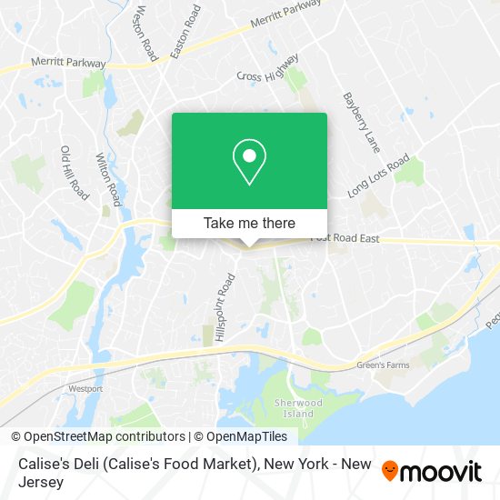 Mapa de Calise's Deli (Calise's Food Market)