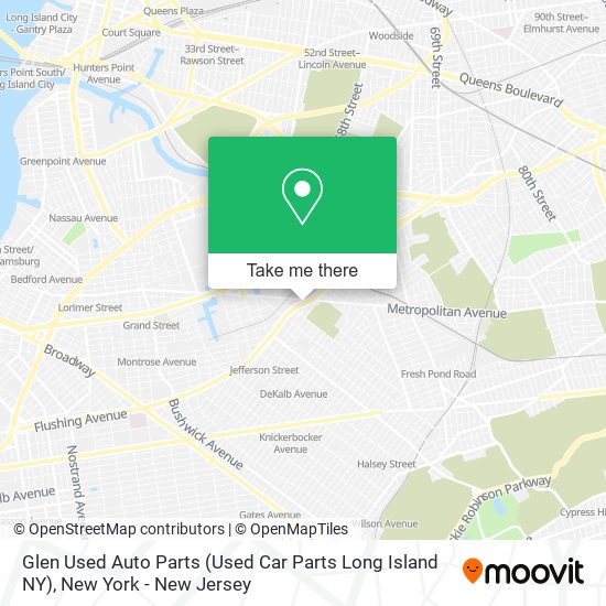 Glen Used Auto Parts (Used Car Parts Long Island NY) map