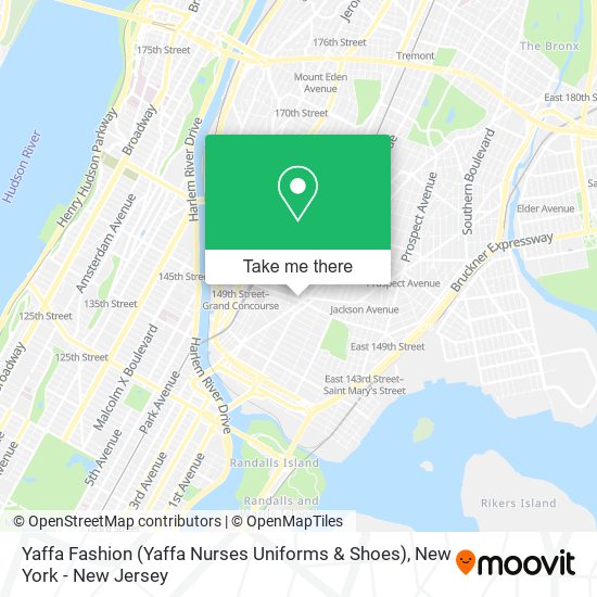 Mapa de Yaffa Fashion (Yaffa Nurses Uniforms & Shoes)