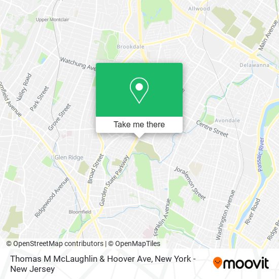 Mapa de Thomas M McLaughlin & Hoover Ave