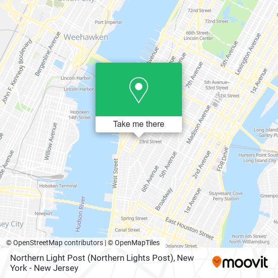 Northern Light Post (Northern Lights Post) map