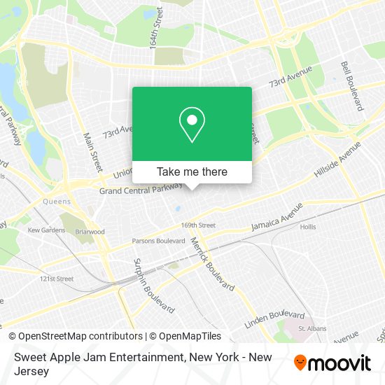 Sweet Apple Jam Entertainment map