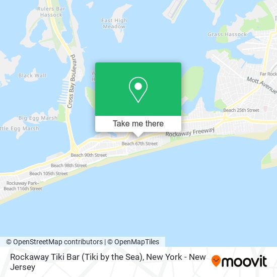 Rockaway Tiki Bar (Tiki by the Sea) map