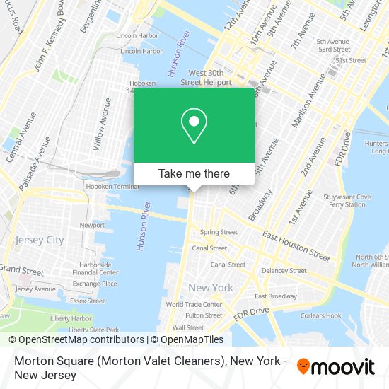 Morton Square (Morton Valet Cleaners) map